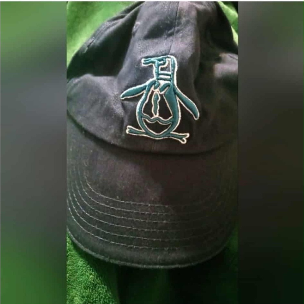 Original Penguin Black Baseball Cap